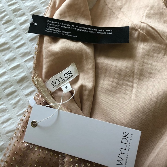 Gold glitter dress - Picture 5 of 6